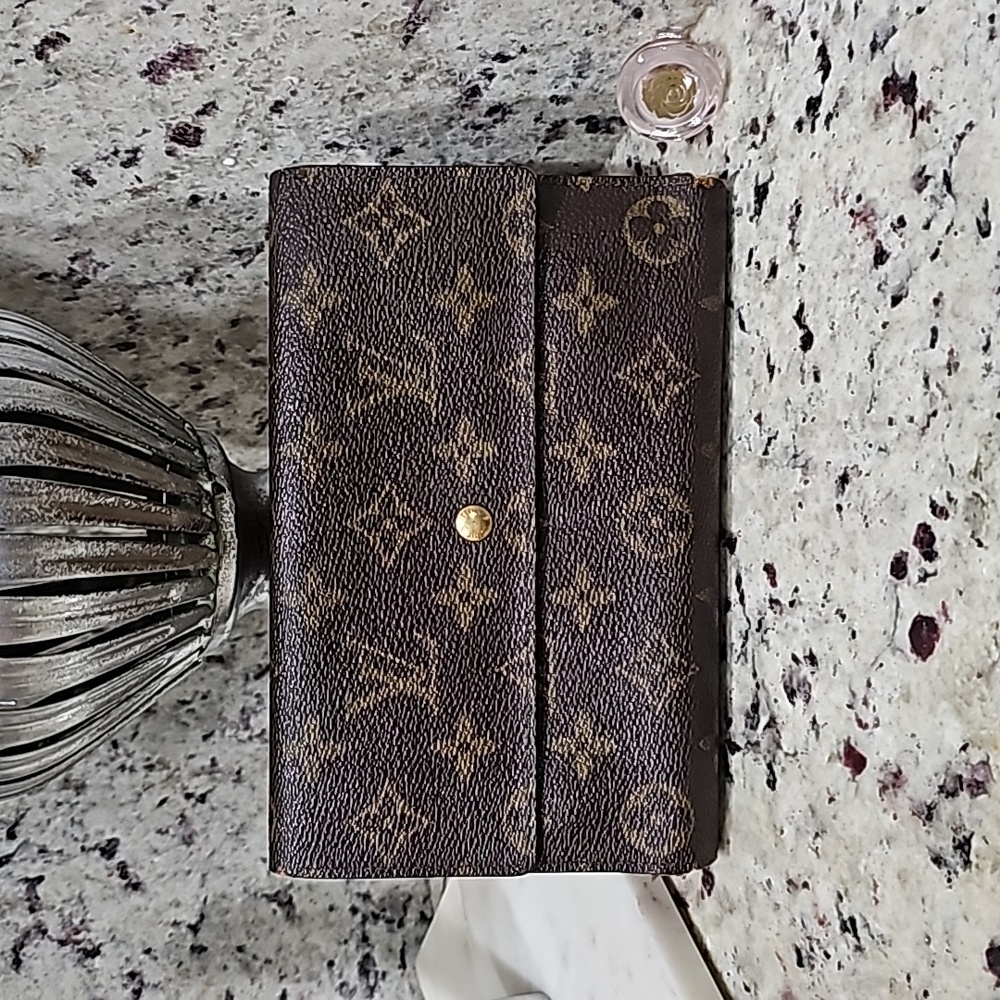 Louis Vuitton Monogram Large Notepad Wallet 7.5x5… - image 1